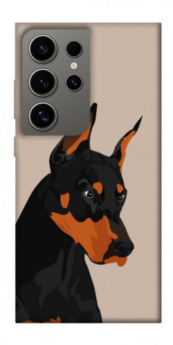 Чехол itsPrint Doberman для Samsung Galaxy S24 Ultra