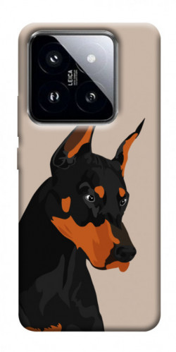 Чехол itsPrint Doberman для Xiaomi 14 Pro