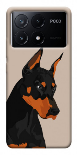 Чохол itsPrint Doberman для Xiaomi Poco X6