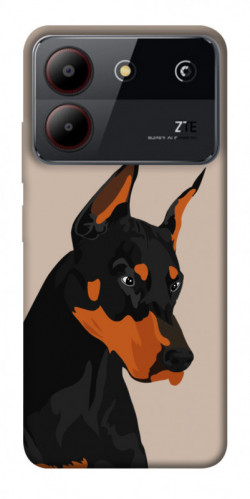 Чохол itsPrint Doberman для ZTE Blade A54 4G