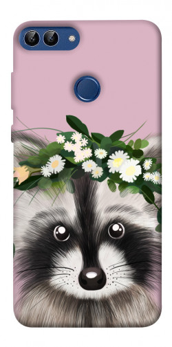 Чехол itsPrint Raccoon in flowers для Huawei P Smart (2020)