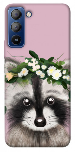 Чехол itsPrint Raccoon in flowers для TECNO Pop 5 LTE