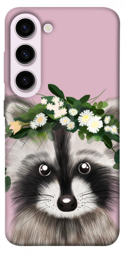 Чехол itsPrint Raccoon in flowers для Samsung Galaxy S23+