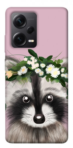 Чехол itsPrint Raccoon in flowers для Xiaomi Redmi Note 12 Pro+ 5G