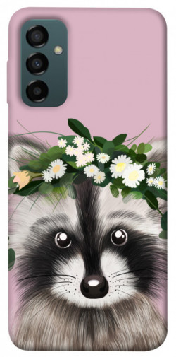 Чехол itsPrint Raccoon in flowers для Samsung Galaxy M14 5G