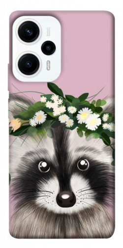 Чехол itsPrint Raccoon in flowers для Xiaomi Poco F5 Pro