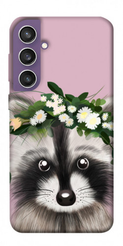 Чехол itsPrint Raccoon in flowers для Samsung Galaxy S23 FE