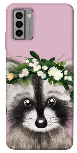 Чехол itsPrint Raccoon in flowers для Nokia G22