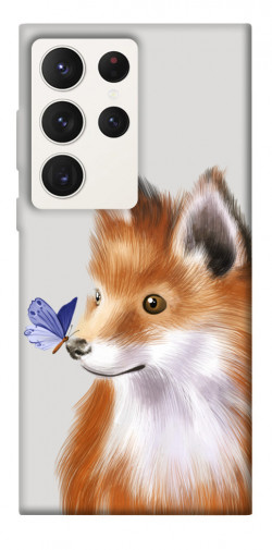 Чехол itsPrint Funny fox для Samsung Galaxy S23 Ultra