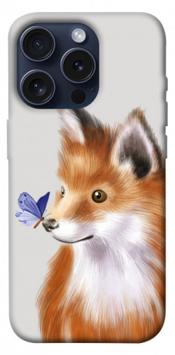 Чехол itsPrint Funny fox для Apple iPhone 15 Pro (6.1")