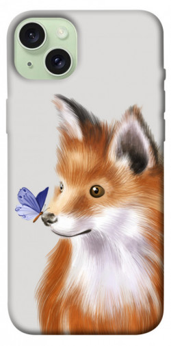 Чехол itsPrint Funny fox для Apple iPhone 15 Plus (6.7")