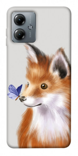 Чехол itsPrint Funny fox для Motorola Moto G14