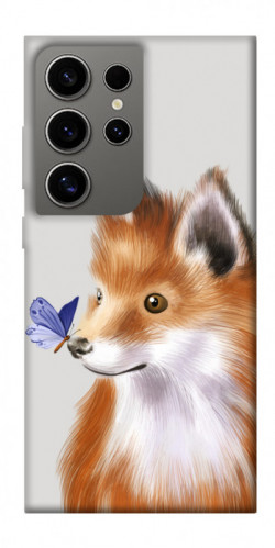 Чехол itsPrint Funny fox для Samsung Galaxy S24 Ultra
