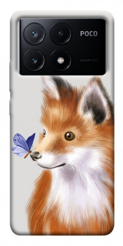 Чехол itsPrint Funny fox для Xiaomi Poco X6