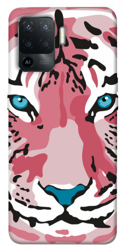 Чохол itsPrint Pink tiger для Oppo Reno 5 Lite