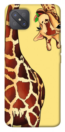 Чехол itsPrint Cool giraffe для Oppo A92s
