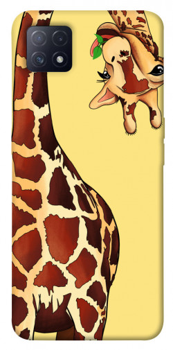 Чехол itsPrint Cool giraffe для Oppo A72 5G / A73 5G
