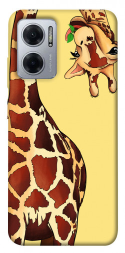Чехол itsPrint Cool giraffe для Xiaomi Redmi Note 11E