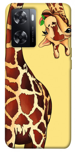 Чехол itsPrint Cool giraffe для Oppo A57s
