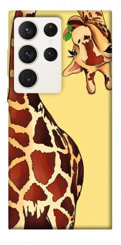 Чехол itsPrint Cool giraffe для Samsung Galaxy S23 Ultra