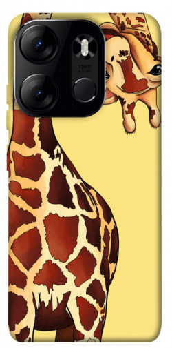 Чохол itsPrint Cool giraffe для Tecno Spark Go 2023