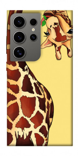 Чехол itsPrint Cool giraffe для Samsung Galaxy S24 Ultra