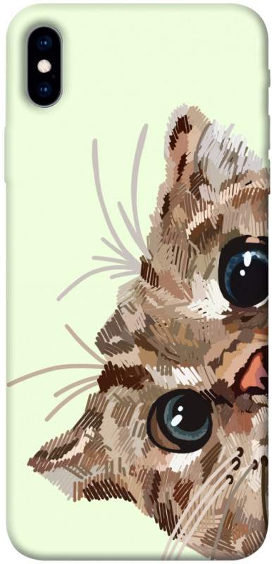 Чохол itsPrint Cat muzzle для Apple iPhone XS Max (6.5"), тварини, купити оптом з доставкою