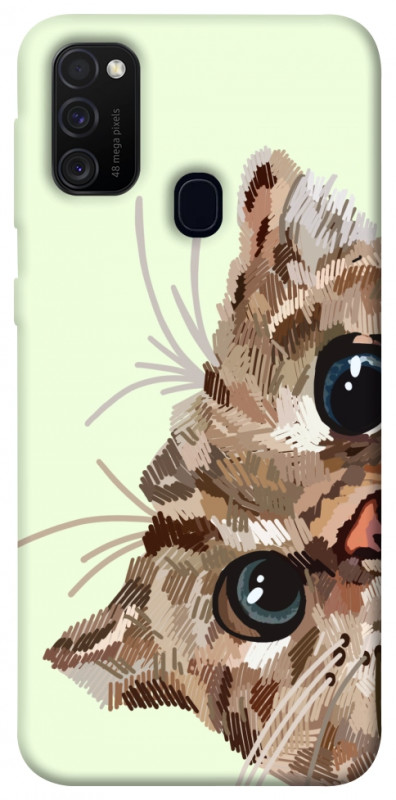 Чохол itsPrint Cat muzzle для Samsung Galaxy M30s / M21, тварини, купити оптом з доставкою