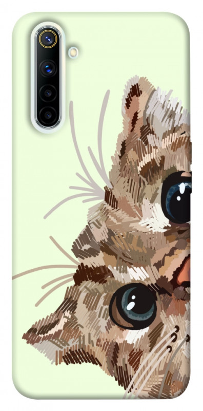 Чохол itsPrint Cat muzzle для Realme 6, тварини, купити оптом з доставкою