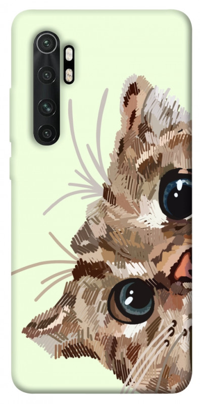 Чехол itsPrint Cat muzzle для Xiaomi Mi Note 10 Lite, животные, купить оптом с доставкой