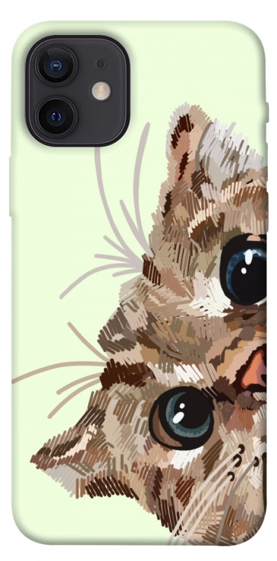 Чехол itsPrint Cat muzzle для Apple iPhone 12 Pro (6.1"), животные, купить оптом с доставкой
