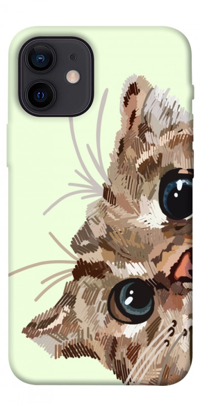 Чохол itsPrint Cat muzzle для Apple iPhone 12 mini (5.4"), тварини, купити оптом з доставкою