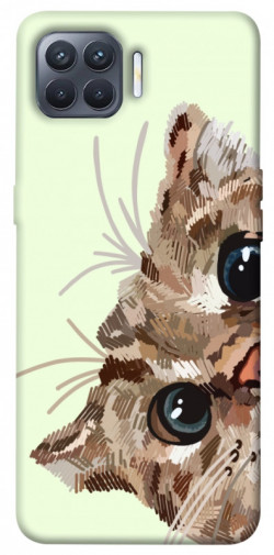 Чехол itsPrint Cat muzzle для Oppo Reno 4 Lite