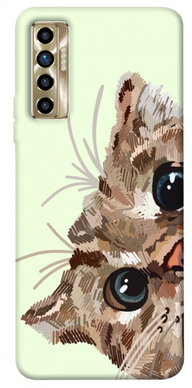Чехол itsPrint Cat muzzle для TECNO Camon 17P, животные, купить оптом с доставкой