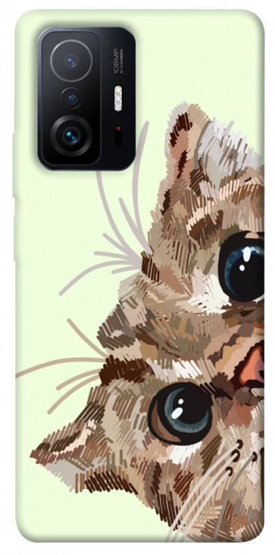Чехол itsPrint Cat muzzle для Xiaomi 11T / 11T Pro, животные, купить оптом с доставкой