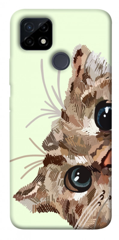 Чехол itsPrint Cat muzzle для Realme C21Y, животные, купить оптом с доставкой