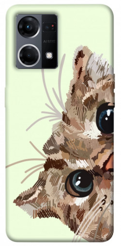 Чохол itsPrint Cat muzzle для Oppo Reno 7 4G