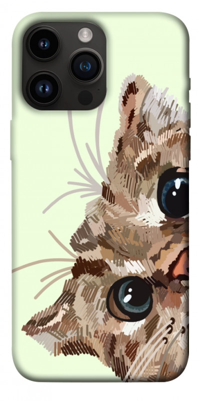 Чехол itsPrint Cat muzzle для Apple iPhone 14 Pro Max (6.7"), животные, купить оптом с доставкой