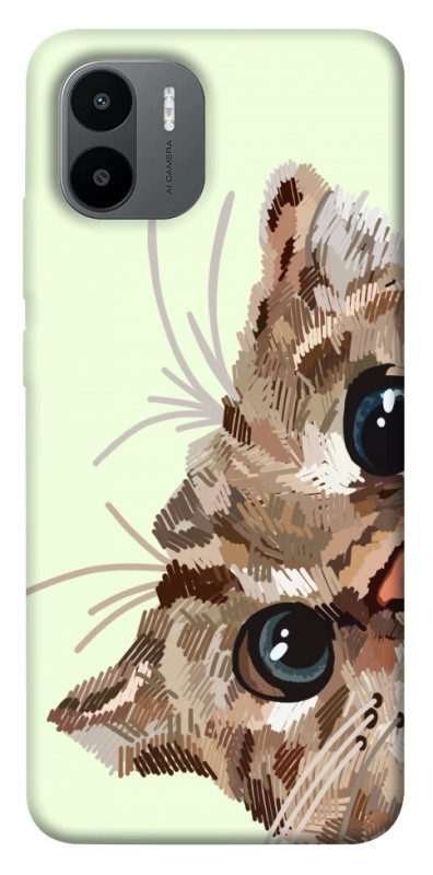 Чехол itsPrint Cat muzzle для Xiaomi Redmi A1 / A2, животные, купить оптом с доставкой