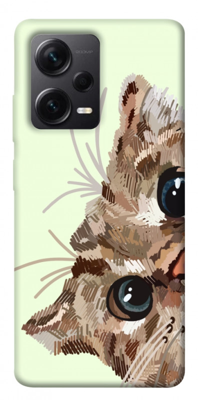 Чехол itsPrint Cat muzzle для Xiaomi Redmi Note 12 Pro+ 5G, животные, купить оптом с доставкой