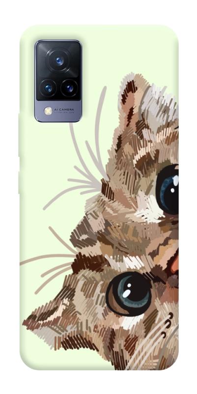 Чохол itsPrint Cat muzzle для Vivo V21, тварини, купити оптом з доставкою