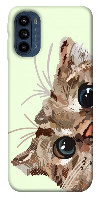 Чехол itsPrint Cat muzzle для Motorola Moto G41, животные, купить оптом с доставкой