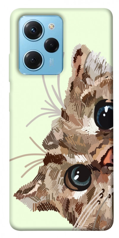 Чехол itsPrint Cat muzzle для Xiaomi Poco X5 Pro 5G, животные, купить оптом с доставкой