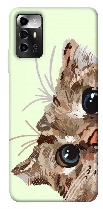 Чехол itsPrint Cat muzzle для ZTE Blade V40 Vita, животные, купить оптом с доставкой