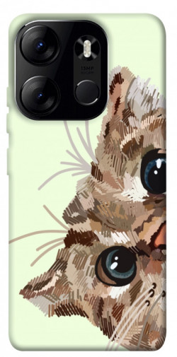 Чехол itsPrint Cat muzzle для Tecno Spark Go 2023