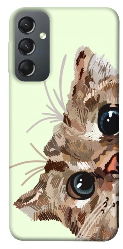 Чехол itsPrint Cat muzzle для Samsung Galaxy A24 4G, животные, купить оптом с доставкой