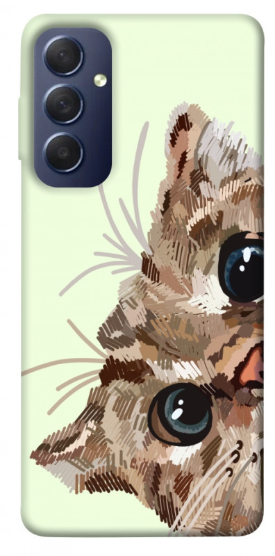 Чехол itsPrint Cat muzzle для Samsung Galaxy M54 5G, животные, купить оптом с доставкой