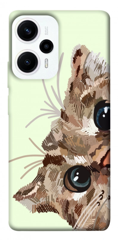 Чохол itsPrint Cat muzzle для Xiaomi Poco F5 / Note 12 Turbo, тварини, купити оптом з доставкою