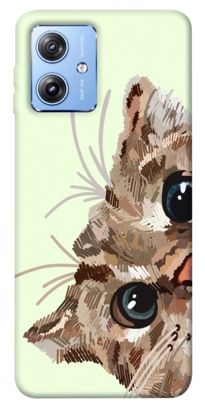 Чохол itsPrint Cat muzzle для Motorola Moto G84, тварини, купити оптом з доставкою