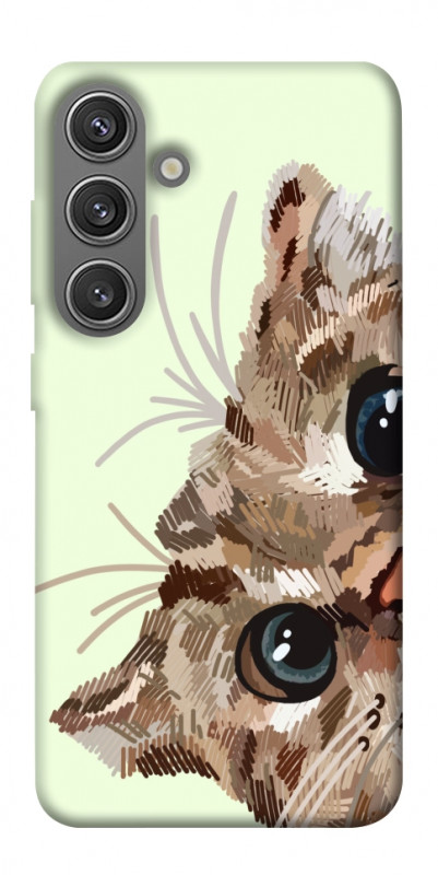 Чехол itsPrint Cat muzzle для Samsung Galaxy S24, животные, купить оптом с доставкой